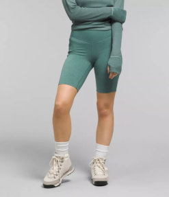 The North Face מכנסי טייץ קצרים בגודל 9 אינץ' של dune sky