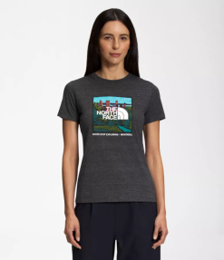 The North Face חולצה טריבלנד עם שרוול קצר