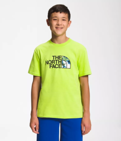 The North Face חולצה גרפית עם שרוולים קצרים