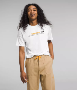 The North Face טי עירוני עם שרוולים קצרים