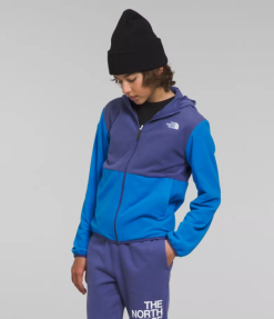 The North Face מעיל קפוצ'ון עם רוכסן מלא של גליישר