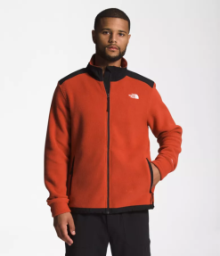 The North Face מעיל alpine polartec 200 עם רוכסן מלא