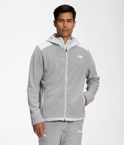 The North Face ז'קט קפוצ'ון alpine polartec 200 עם רוכסן מלא